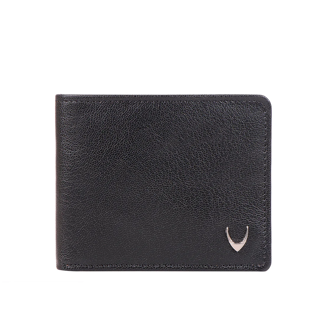 Ee Myw-02A Black Leather Bi-Fold Wallet