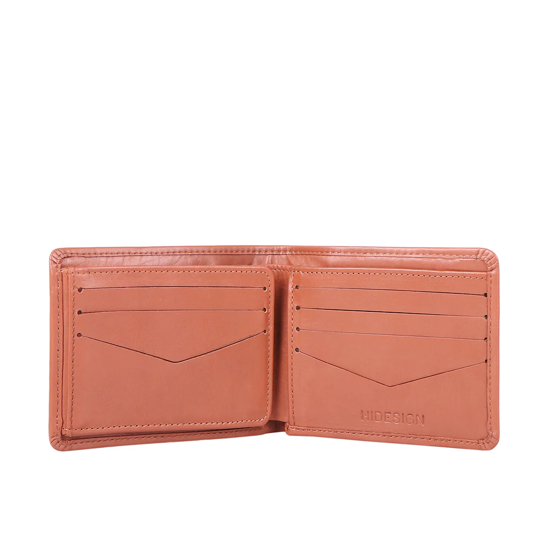Ee Myw-02A Tan Leather Bi-Fold Wallet - Image 2