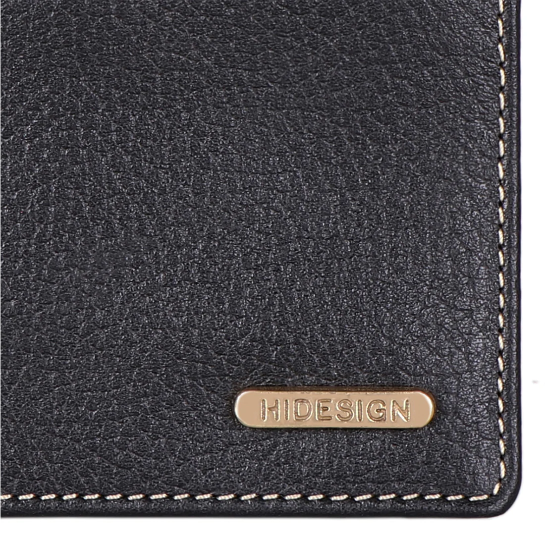 Ee Myw-03  Black Leather Bi-Fold Wallet - Image 4