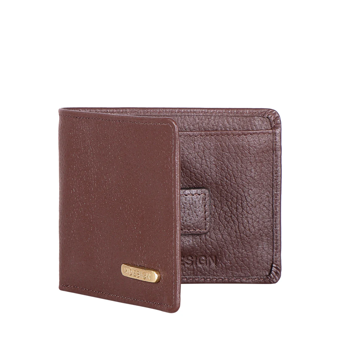 Ee Myw-05 Brown Leather Bi-Fold Wallet - Image 3