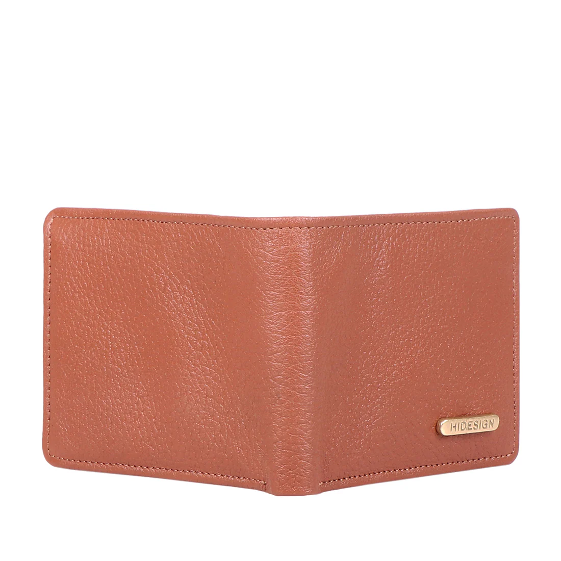 Ee Myw-05 Tan Leather Bi-Fold Wallet - Image 5