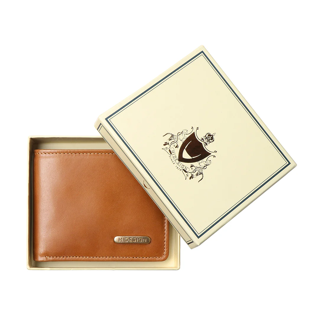 Ee Myw-05 Tan Leather Bi-Fold Wallet - Image 7