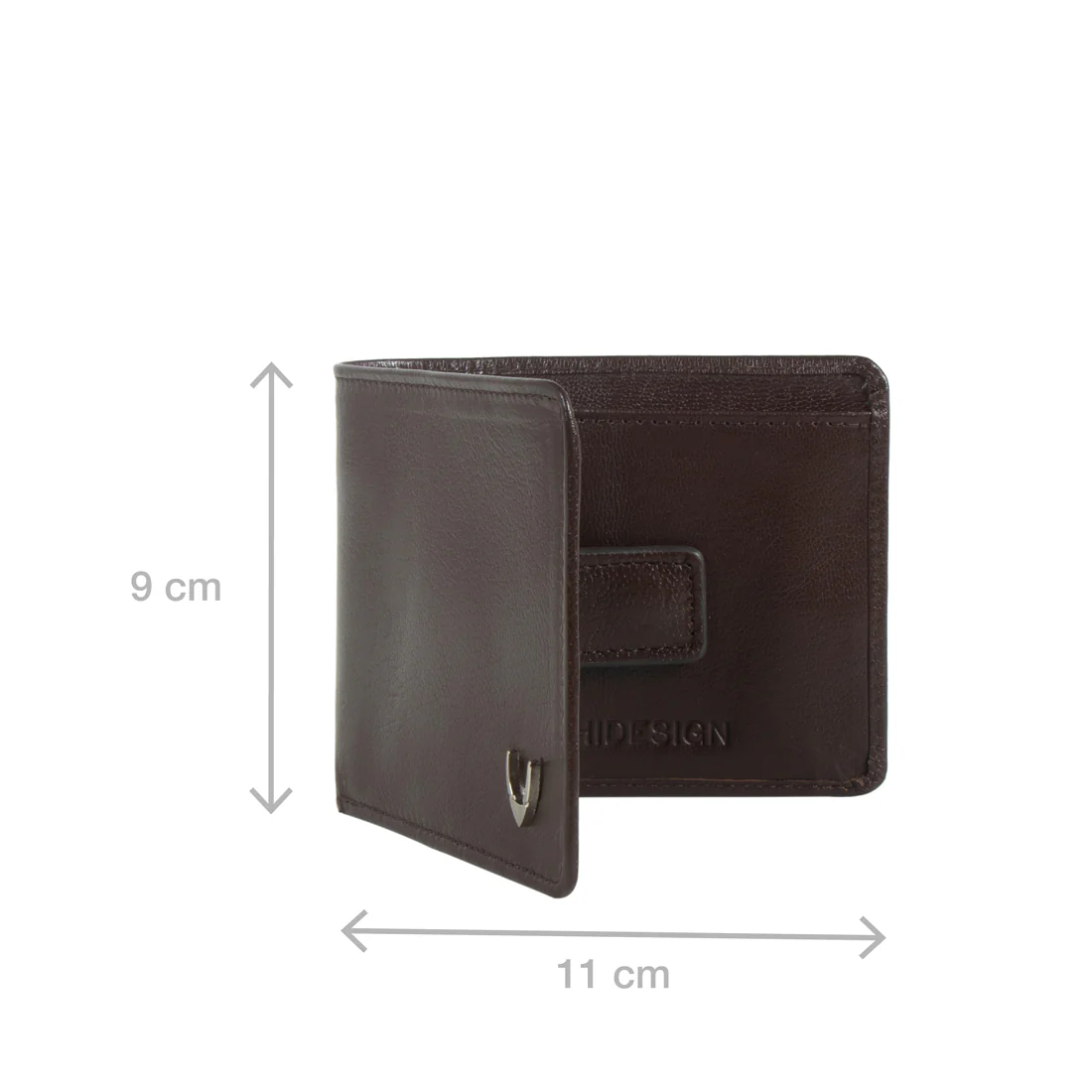 Ee Myw-05A Brown Leather Bi-Fold Wallet - Image 4