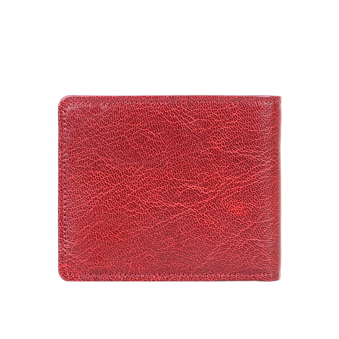 Ee Myw-05A Red Leather Bi-Fold Wallet - Image 5
