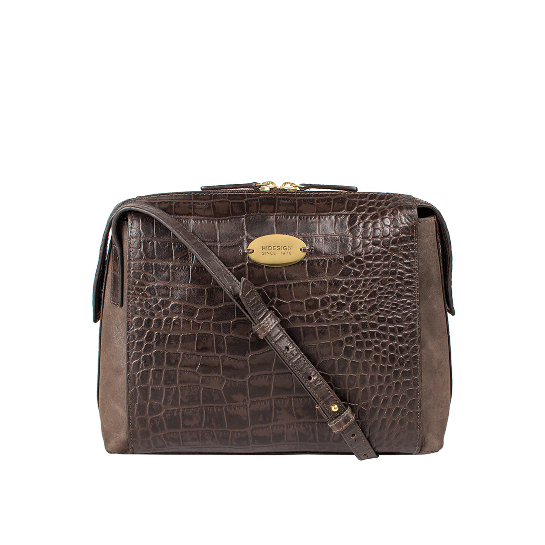 Ee Nyx 01 Brown Leather Crossbody
