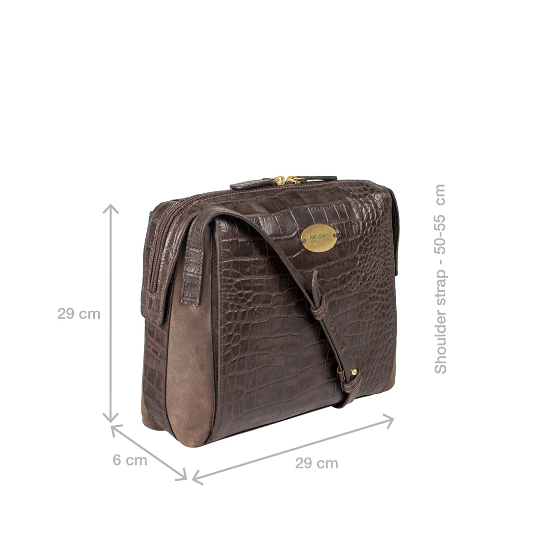 Ee Nyx 01 Brown Leather Crossbody - Image 2