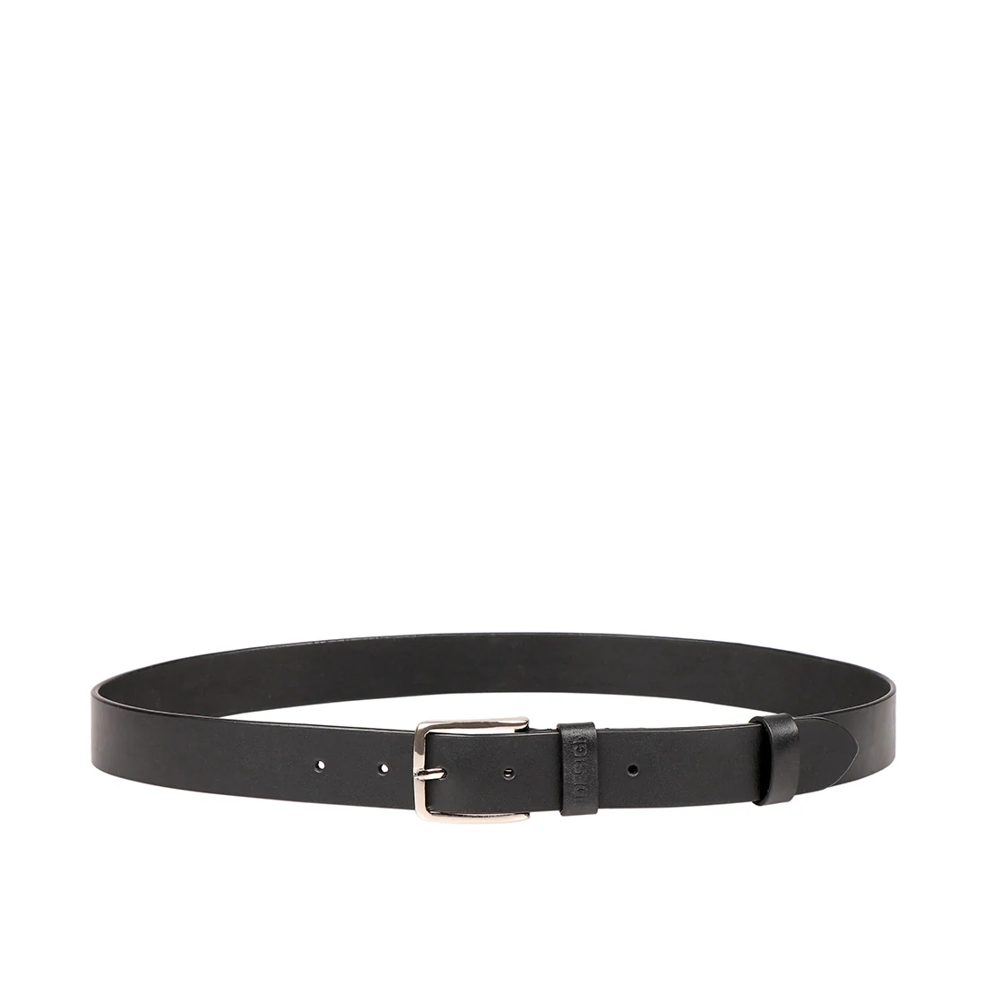 Ee Oberon Men's Black Non Reversible Leather Belt - Image 2