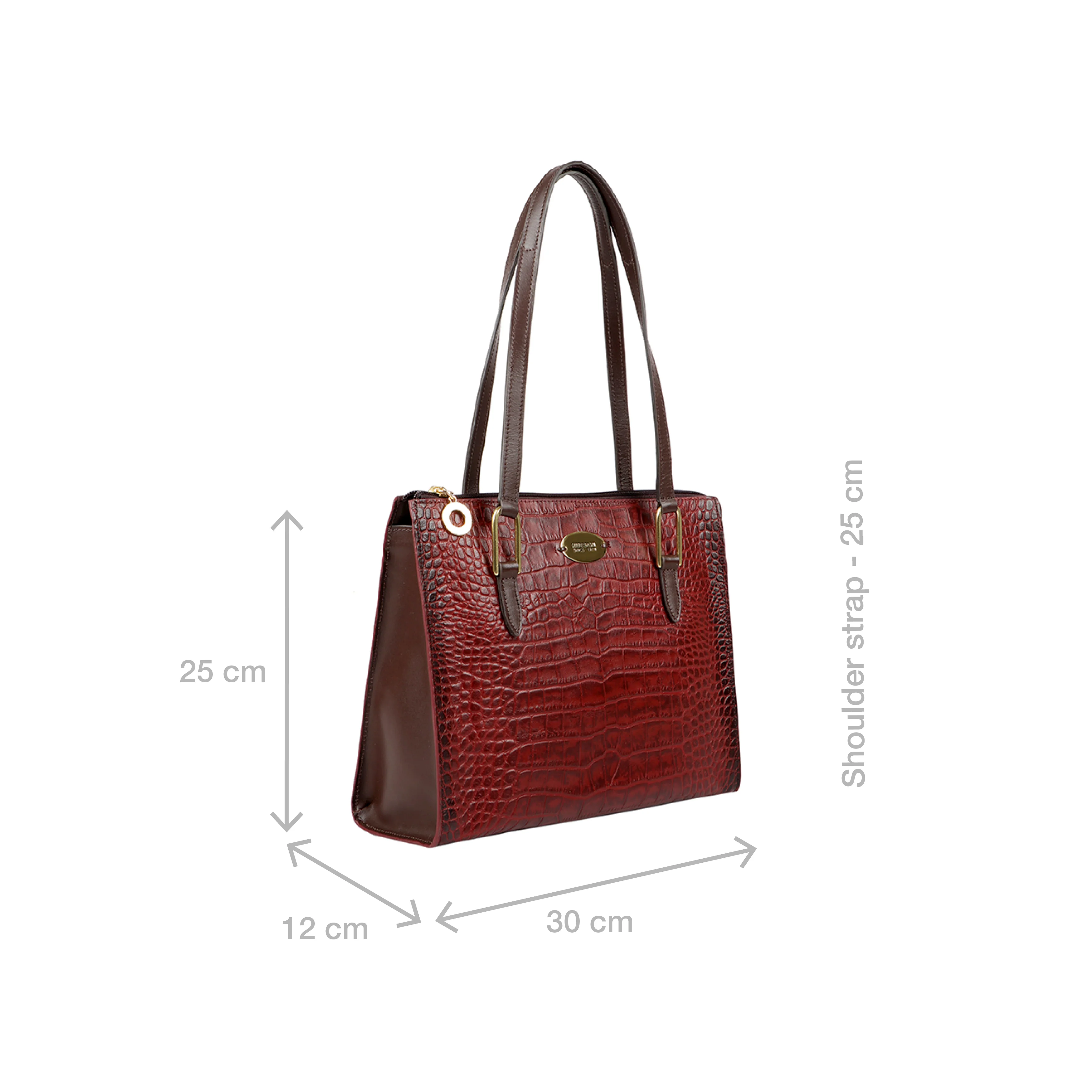 Ee Opihi 03 Red Leather Tote Bag - Image 2