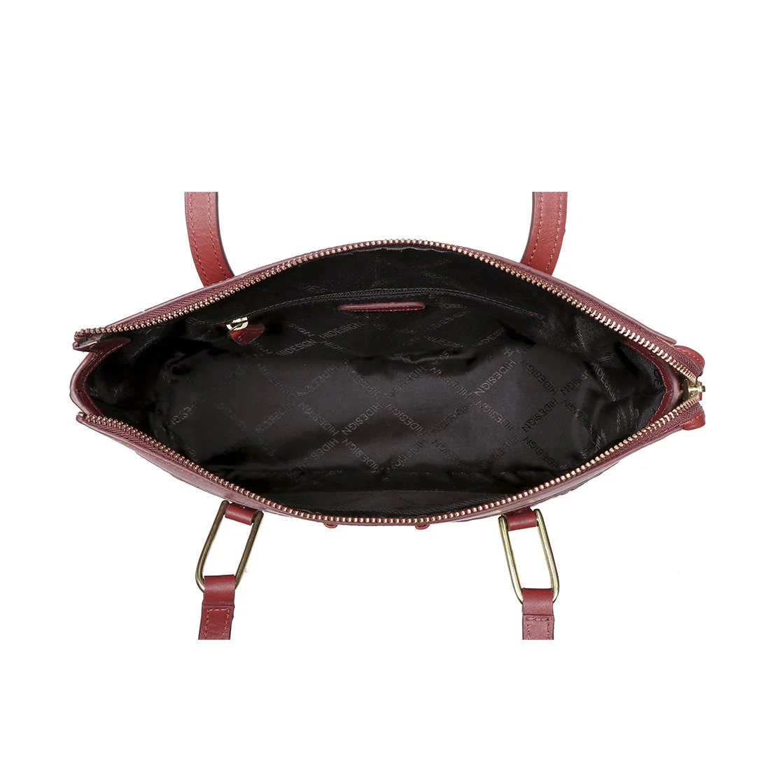 Ee Opihi 05 Red Leather Tote Bag - Image 4