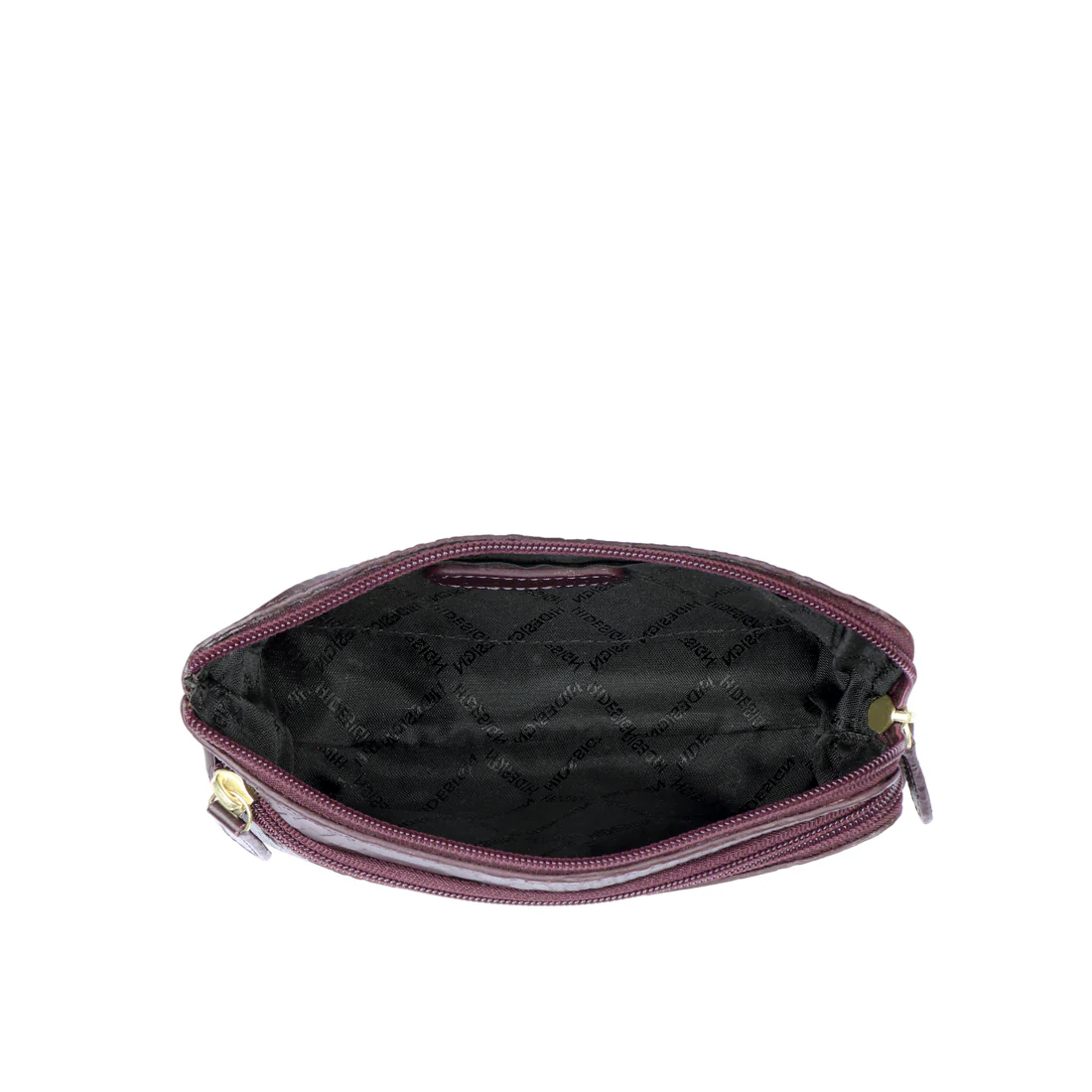 Ee Paola W1  Purple Leather Clutch Wallet - Image 5