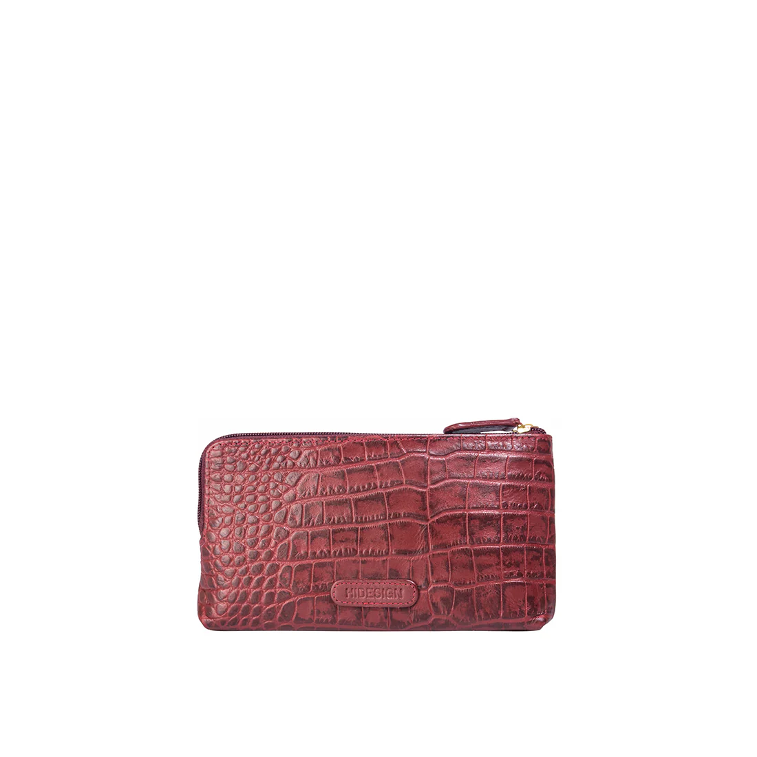 Ee Paola W1E Red Leather Clutch Wallet - Image 4