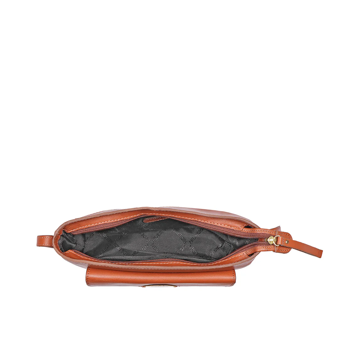 Ee Pink Tan Leather Sling Bag - Image 5