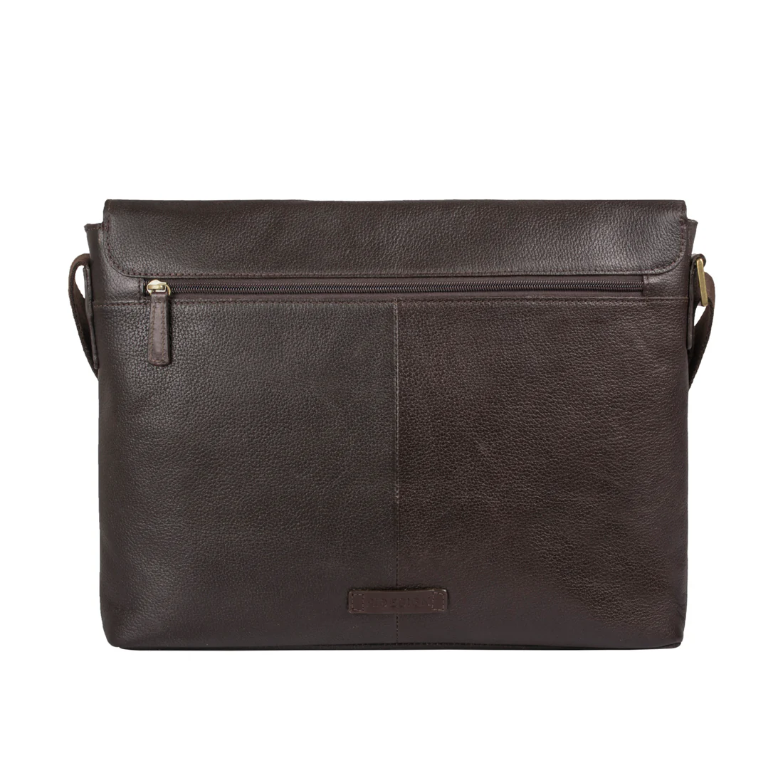 Ee Pluto 01 Brown Leather  Messenger Bag - Image 3