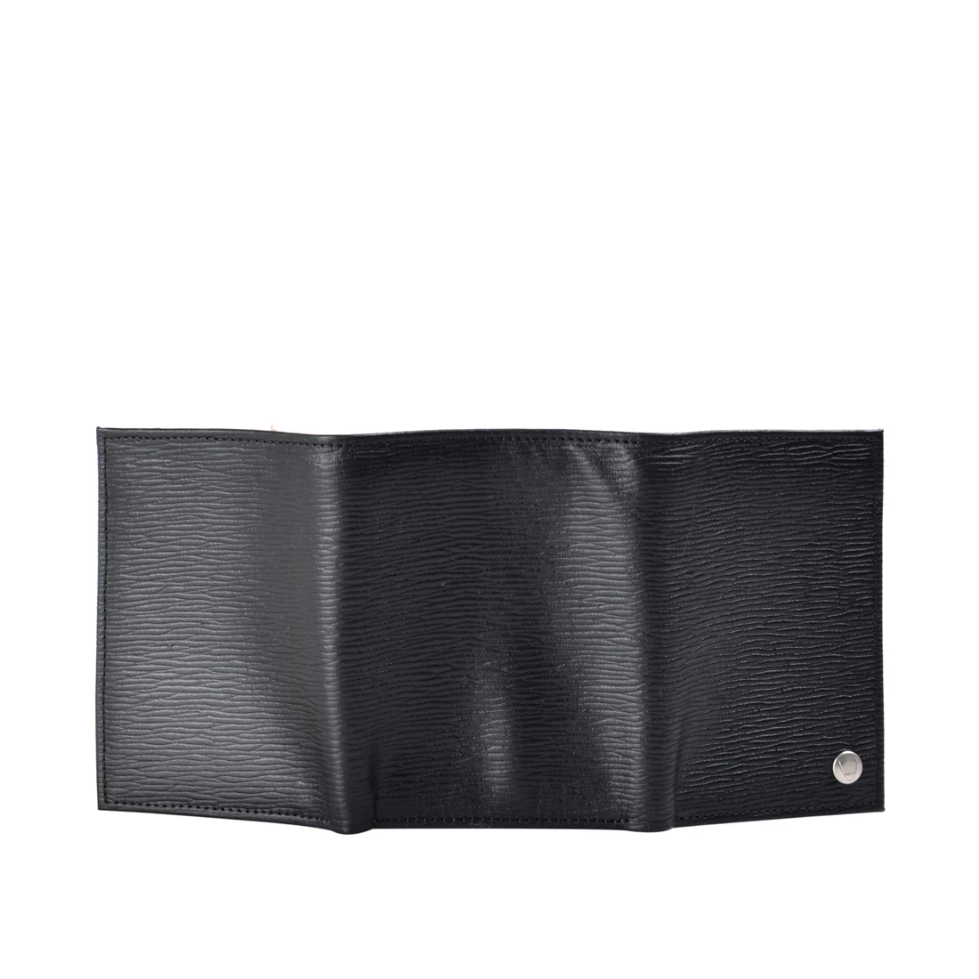 Ee Rigel W1  Black Leather Trifold Wallet - Image 6