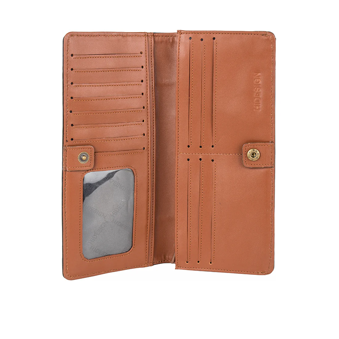 Ee Saturn W1  Black Leather Bi-Fold Wallet - Image 4