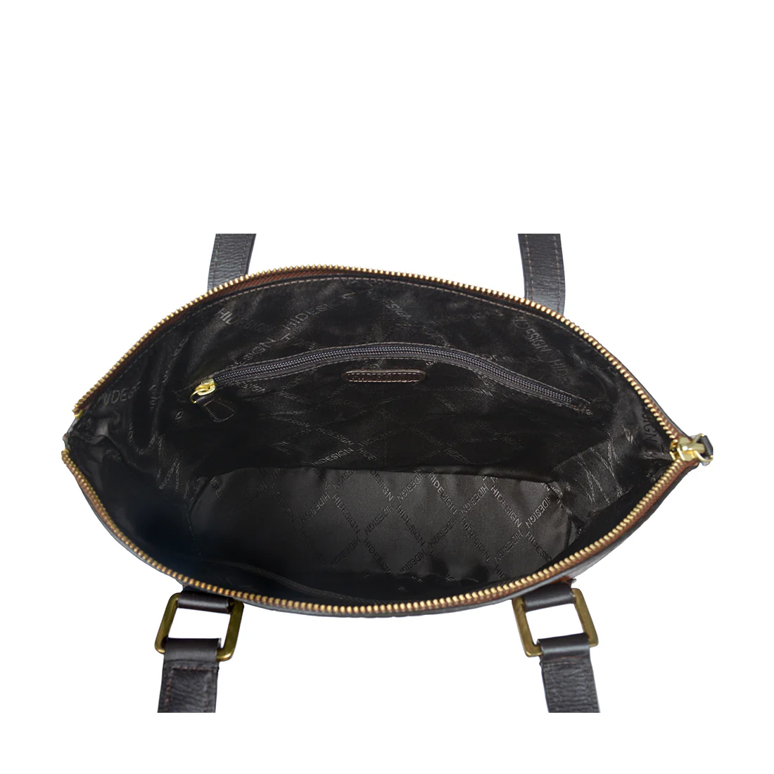 Ee Scorpio 02 Tan Leather Tote Bag - Image 5