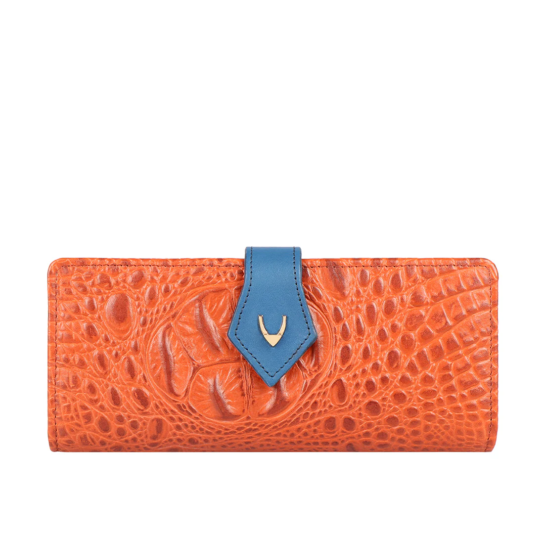 Ee Scorpio W1-M Orange Leather Bi-Fold Wallet