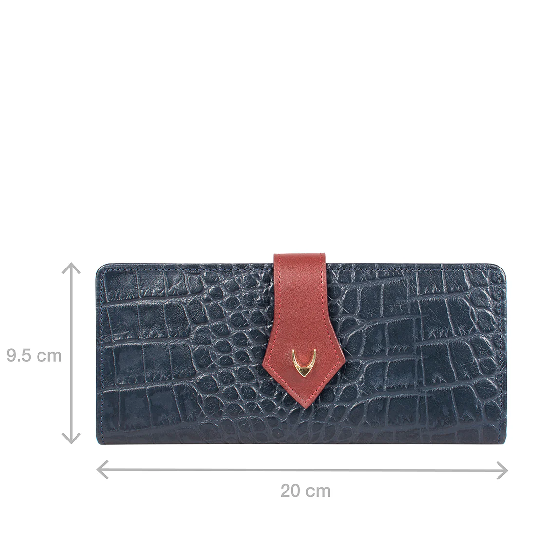 Ee Scorpio W1  Blue Leather Bi-Fold Wallet - Image 2
