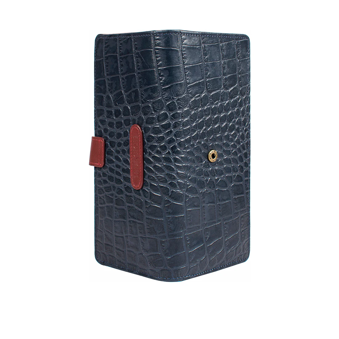 Ee Scorpio W1  Blue Leather Bi-Fold Wallet - Image 4