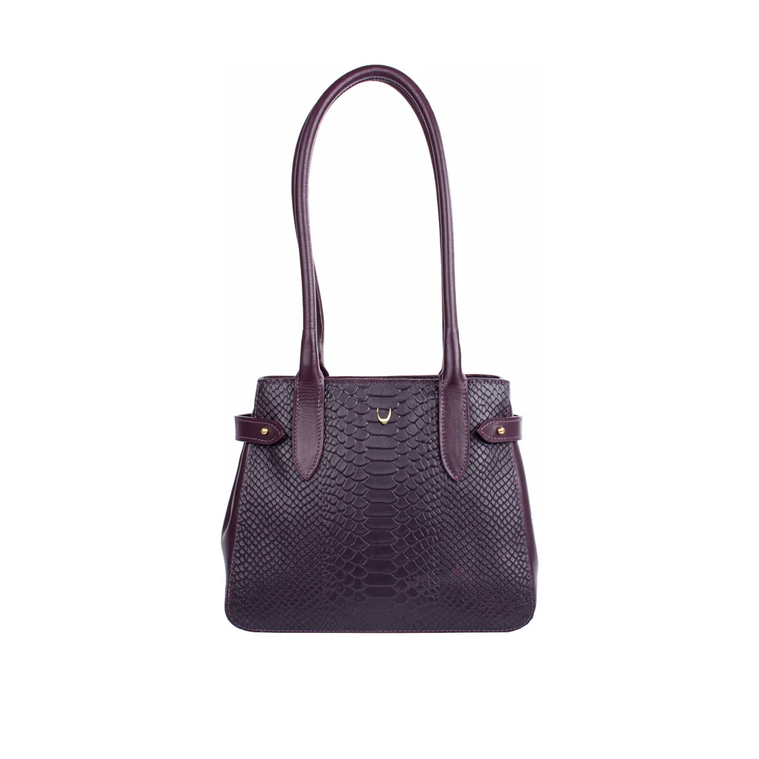 Ee Shanghai 03 Purple Leather Shoulder Bag