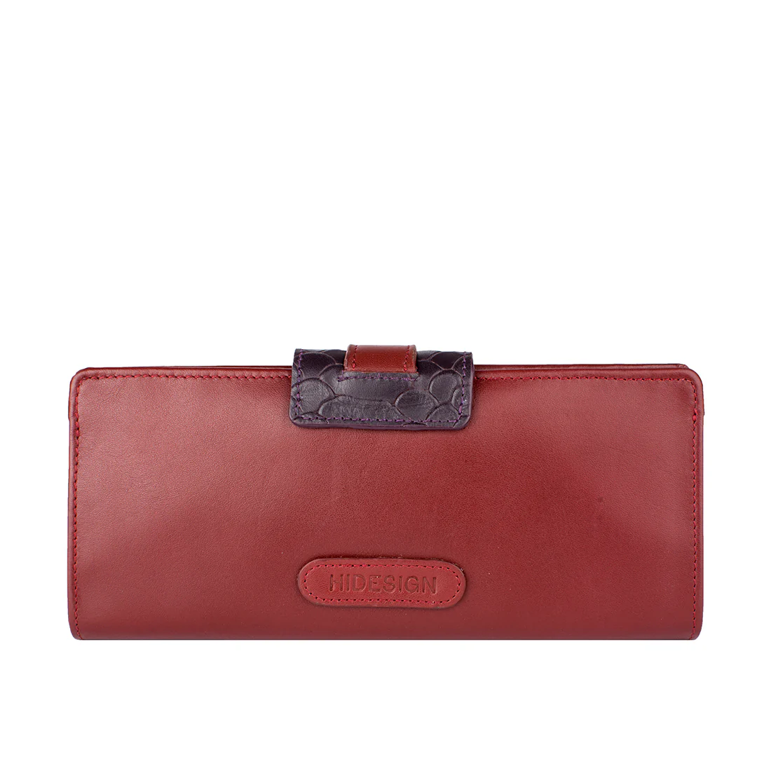 Ee Shanghai W2 R Red Leather Bi-Fold Wallet - Image 4