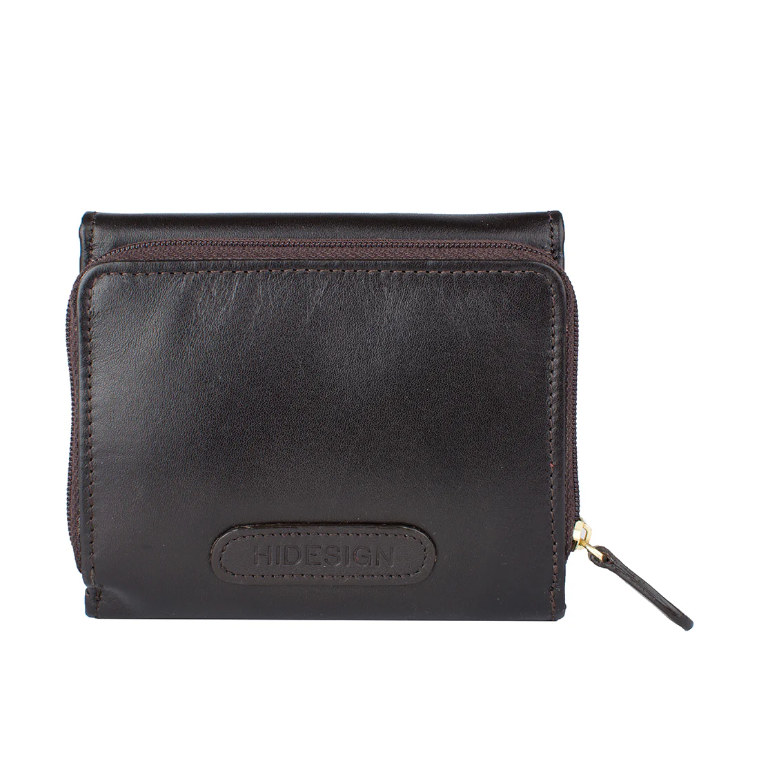 Ee Shanghai W3 R Brown Leather Trifold Wallet - Image 4