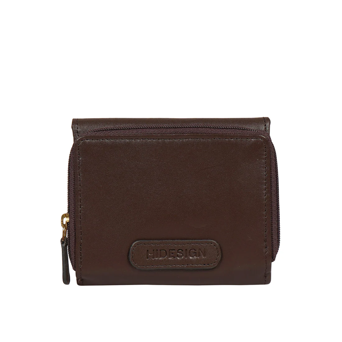 Ee Shanghai W3 Brown Leather Trifold Wallet - Image 4