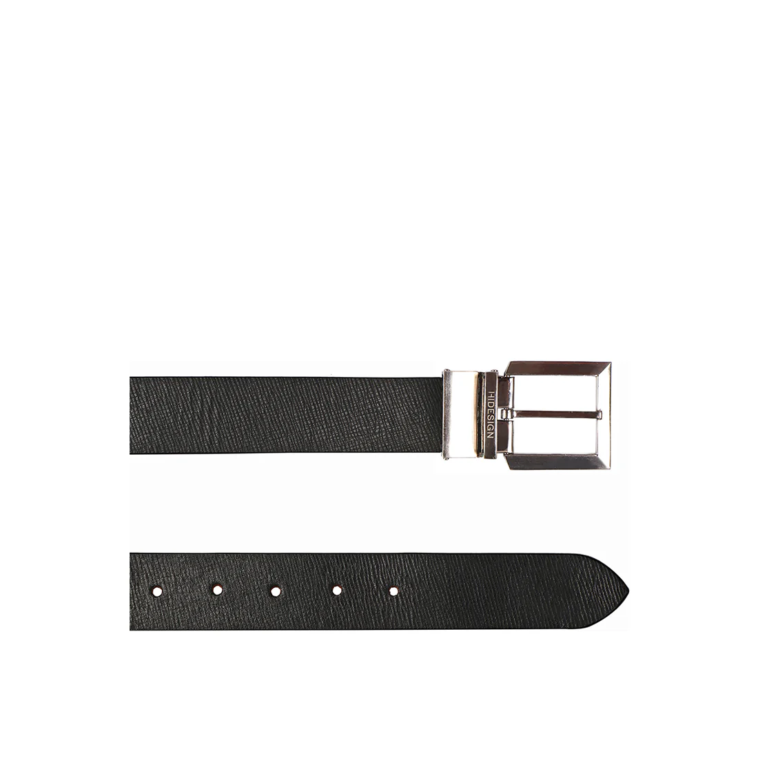 Ee Silva Men's Black Reversible Leather Belt - Image 5
