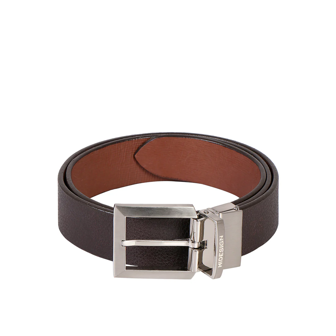 Ee Silva Men's Tan Reversible Leather Belt - Image 3