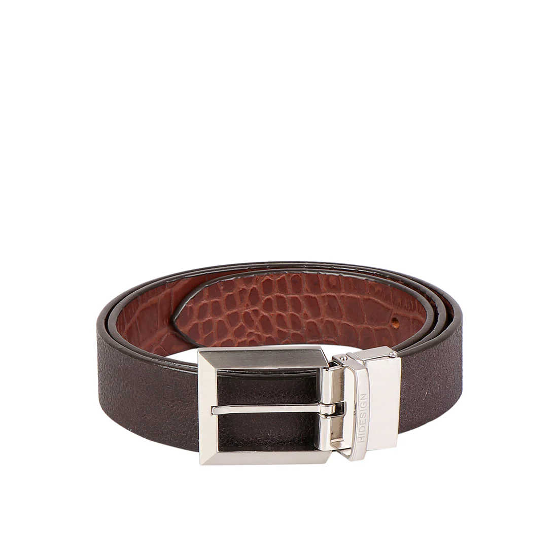 Ee Silva Men's Tan Reversible Leather Belt - Image 3