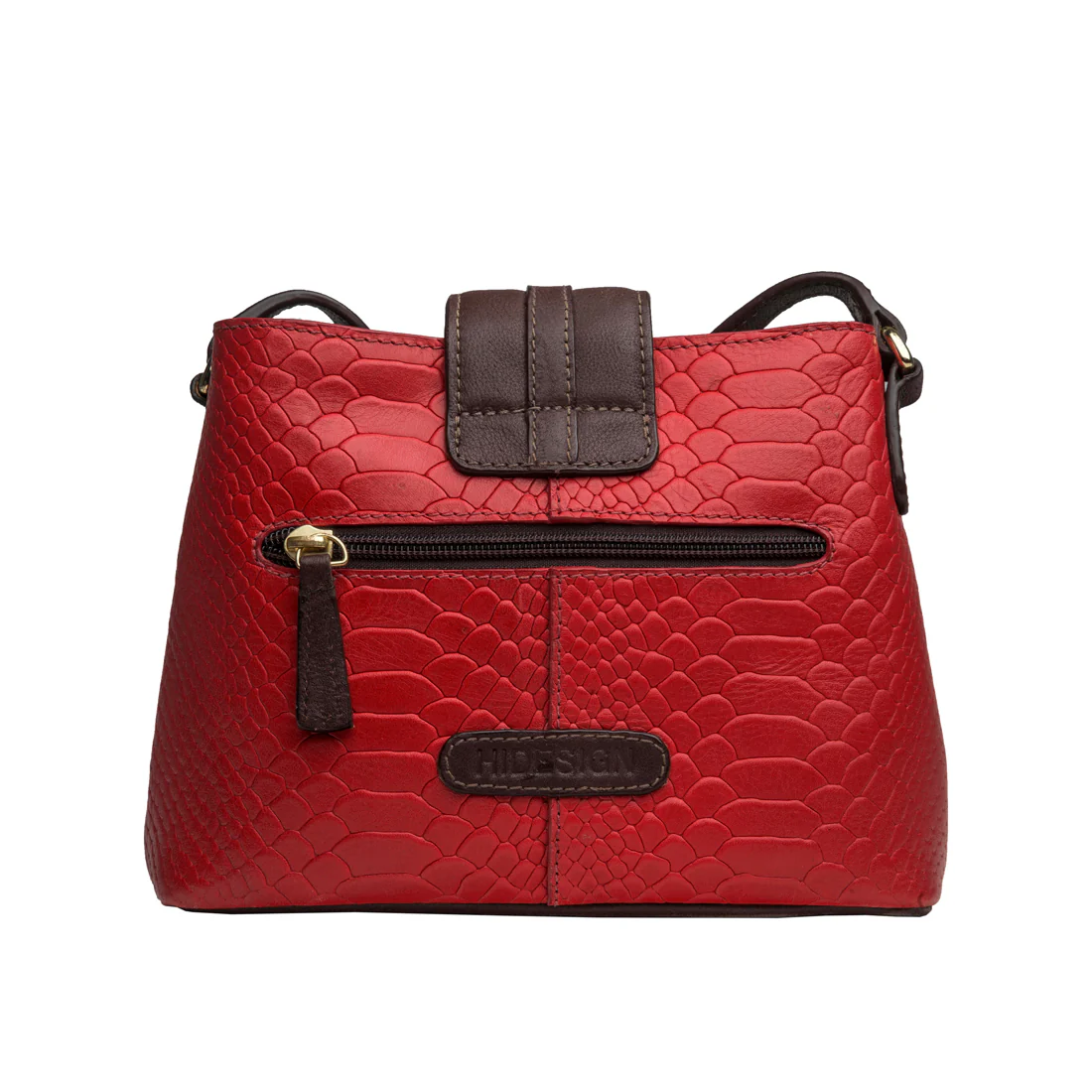Ee Silvia 03 Red Leather Sling Bag - Image 3