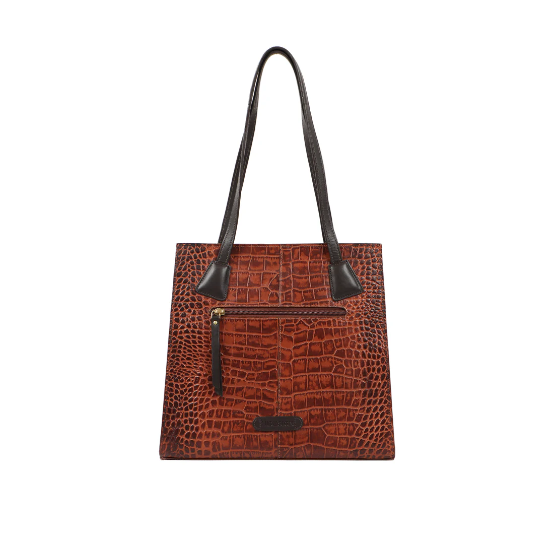 Ee Spruce 04 Tan Leather Tote Bag - Image 3