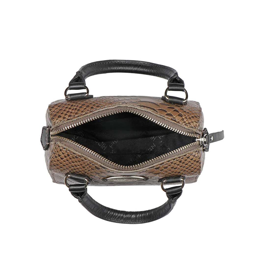 Ee Suzie Grey Leather Sling Bag - Image 4