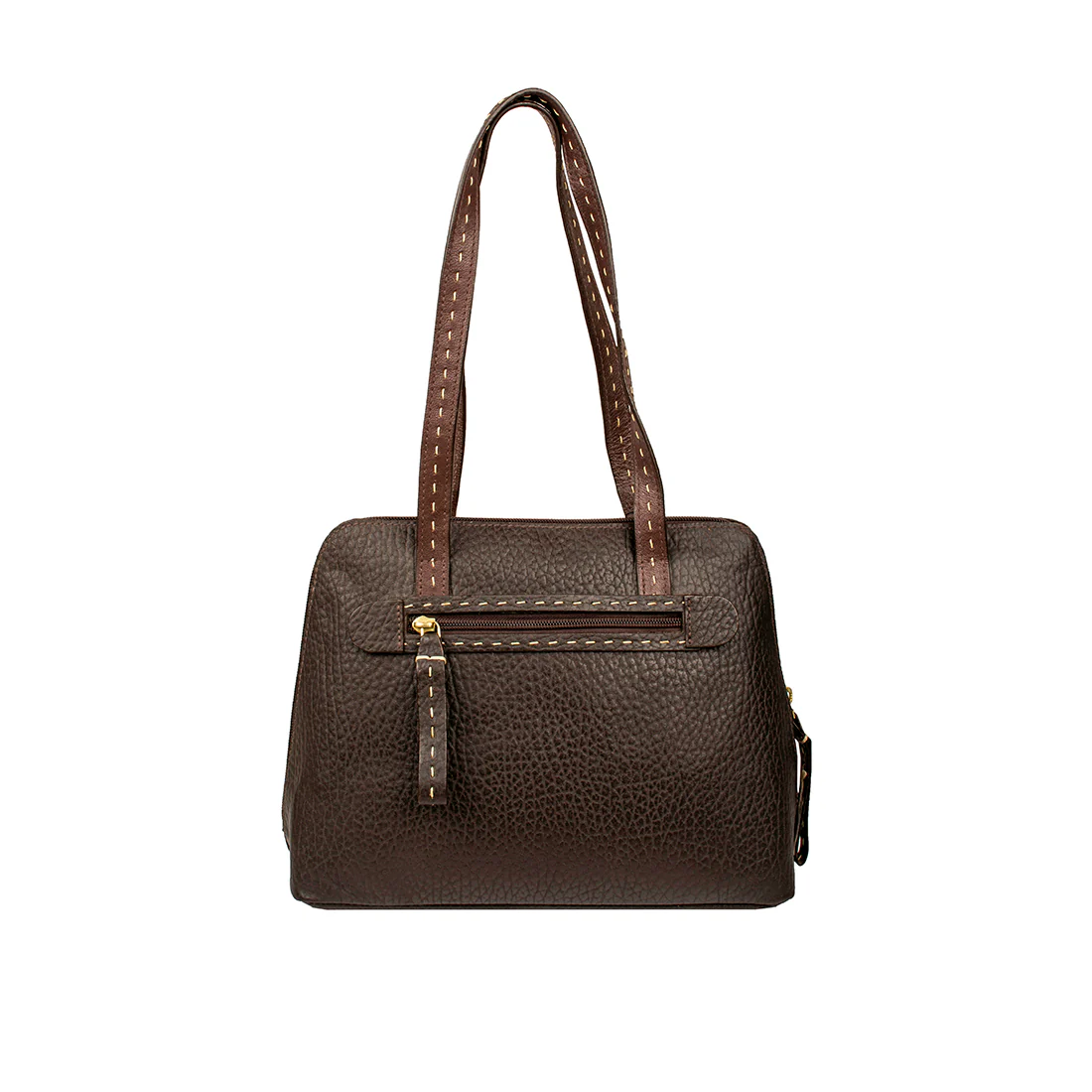 Ee Tate 03 Brown Leather Laptop Bag - Image 4