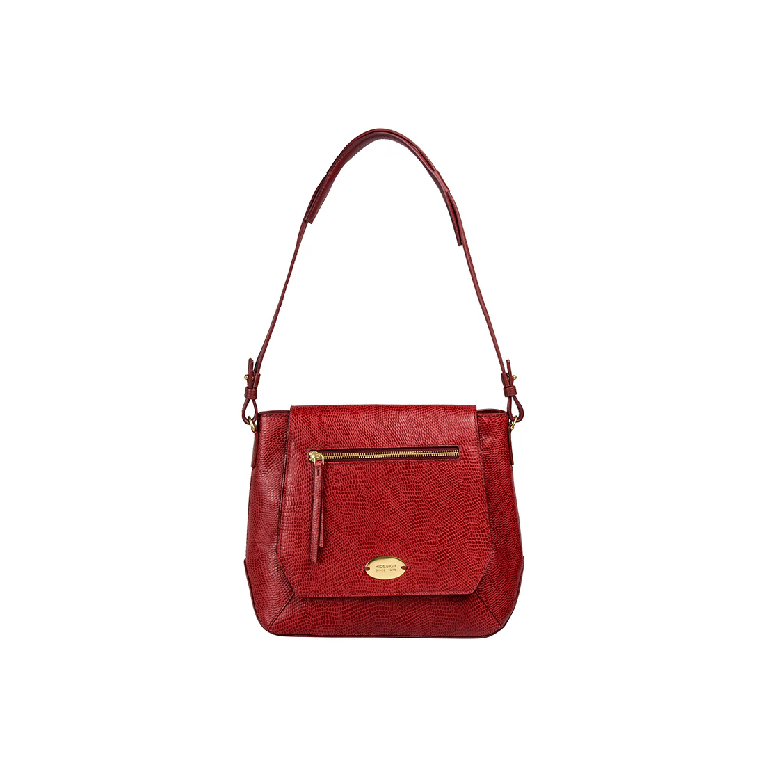 Ee Taurus 02 Red Leather Crossbody