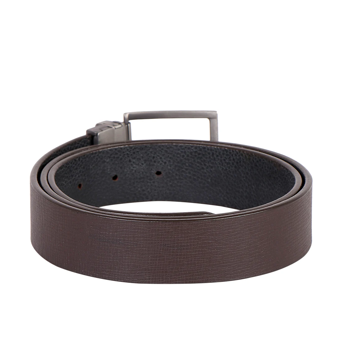 Ee Thanos Men's Brown Reversible Leather Belt - Image 2