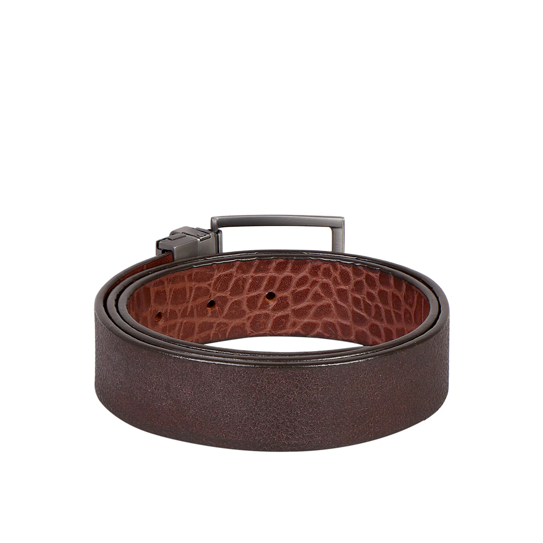 Ee Thanos Men's Tan Reversible Leather Belt - Image 4