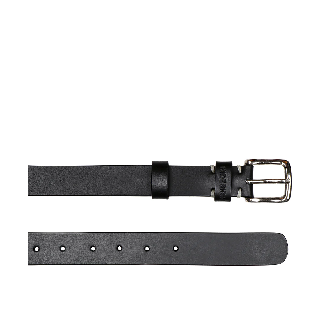 Ee Triton Men's Black Non Reversible Leather Belt - Image 3