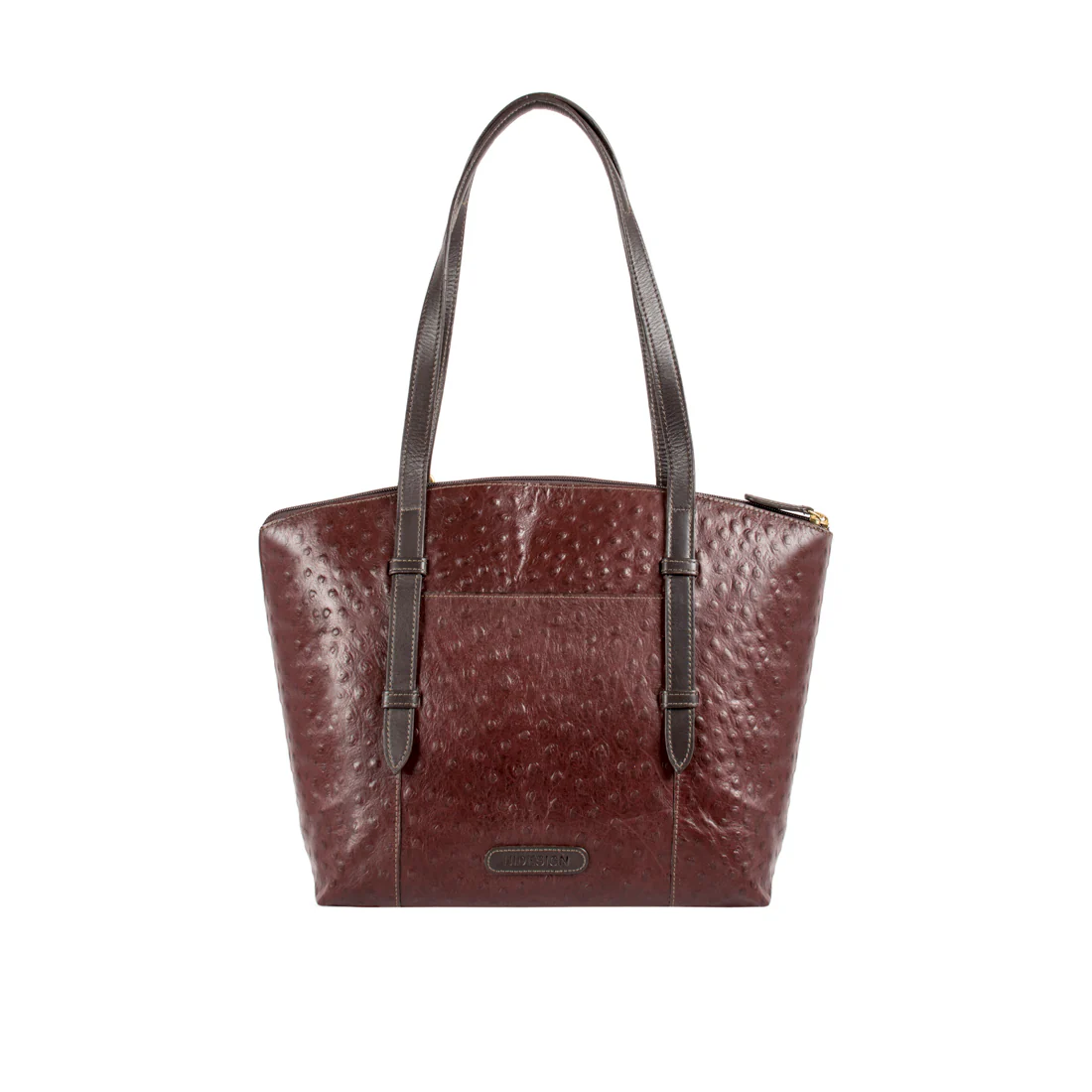 Ee Virgo 01 Brown Leather Tote Bag - Image 3