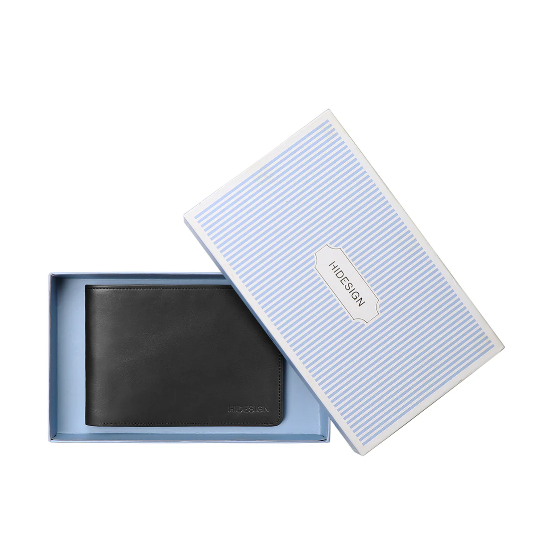 Eijo W4 Black Leather Bi-Fold Wallet - Image 7