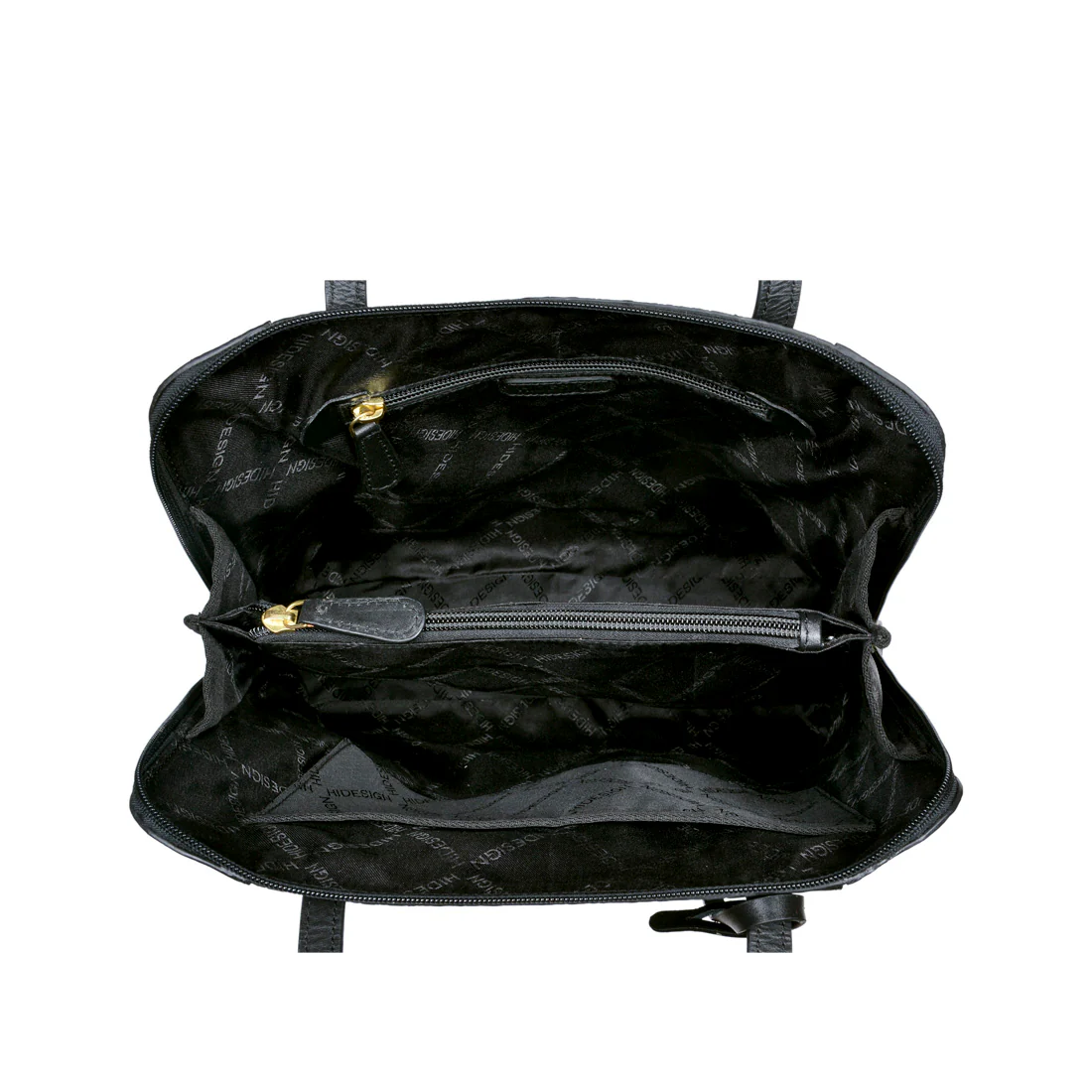 Elinor 02 Sb Black Leather Shoulder Bag - Image 4