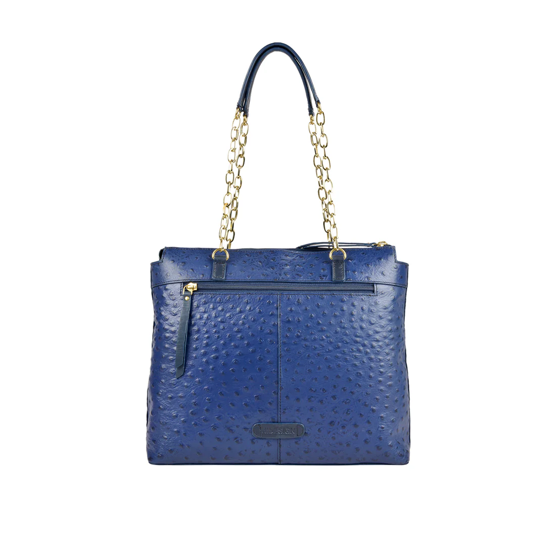 Eliza 01 Sb Blue Leather Tote Bag - Image 3