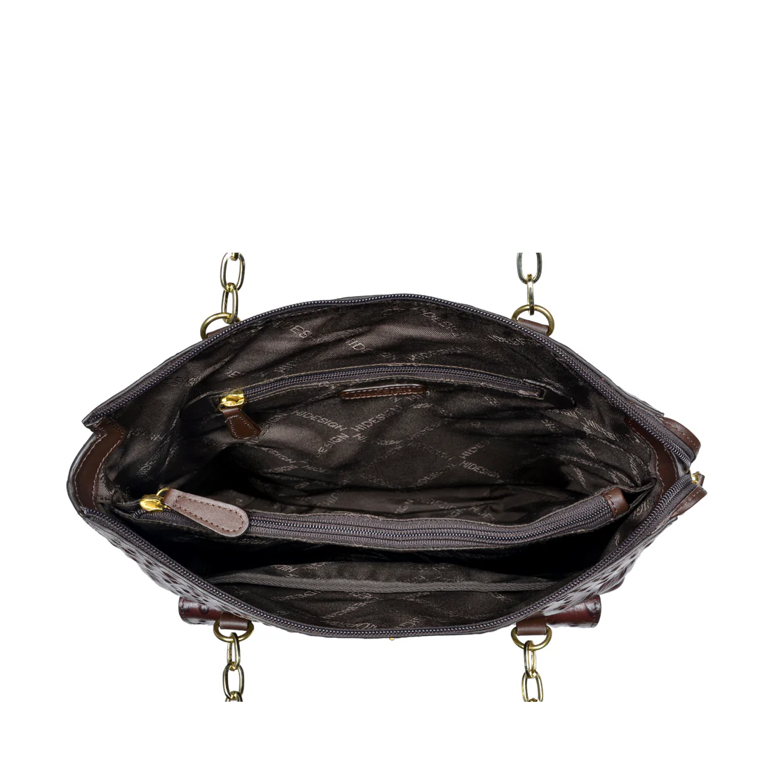 Eliza 01 Sb Brown Leather Tote Bag - Image 4