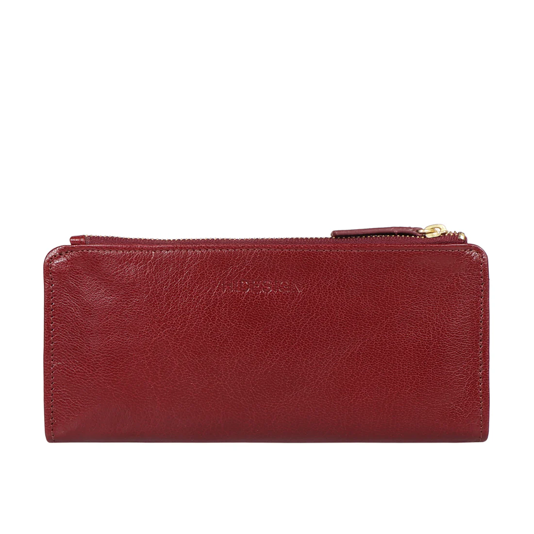 Empathy W2 Red Leather Bi-Fold Wallet - Image 6