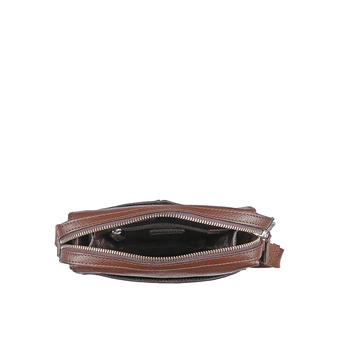Enzo 03 Brown Leather Crossbody - Image 5
