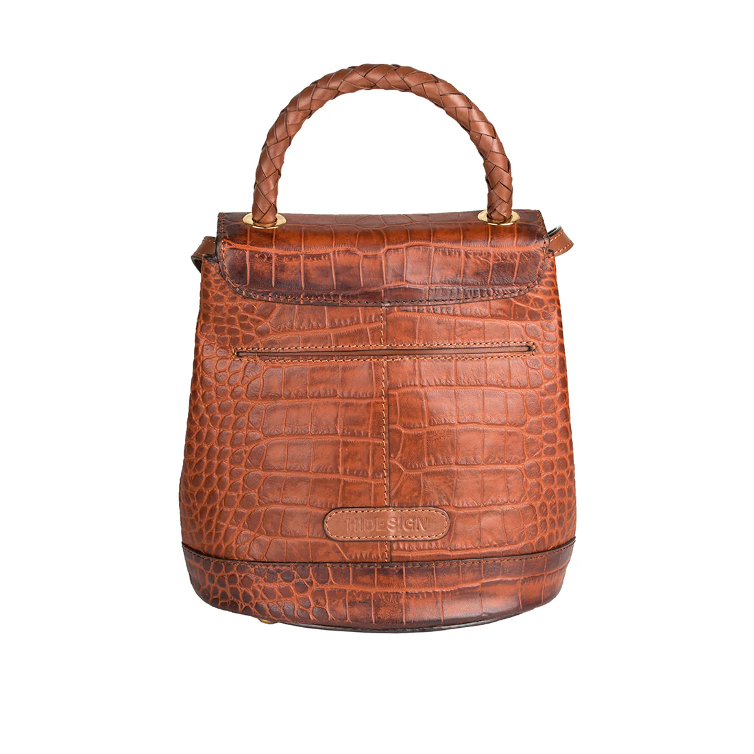 Epocca 01 Tan Leather Satchel - Image 3