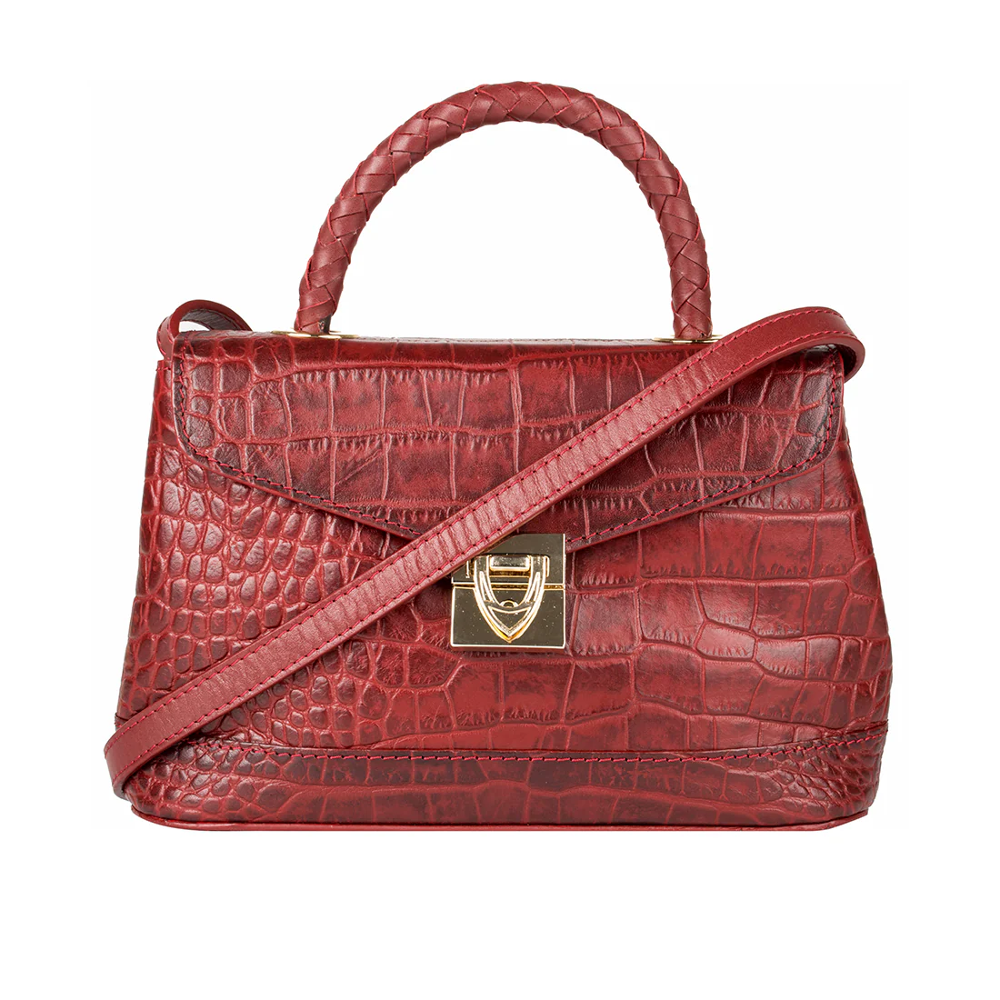 Epocca 03 Marsala Leather Satchel