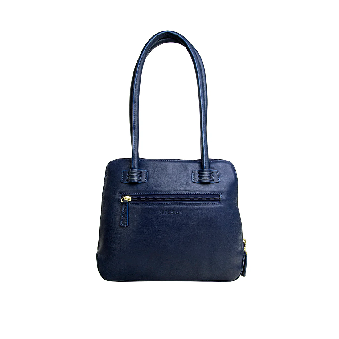 Estelle Small Blue Leather Shoulder Bag - Image 3