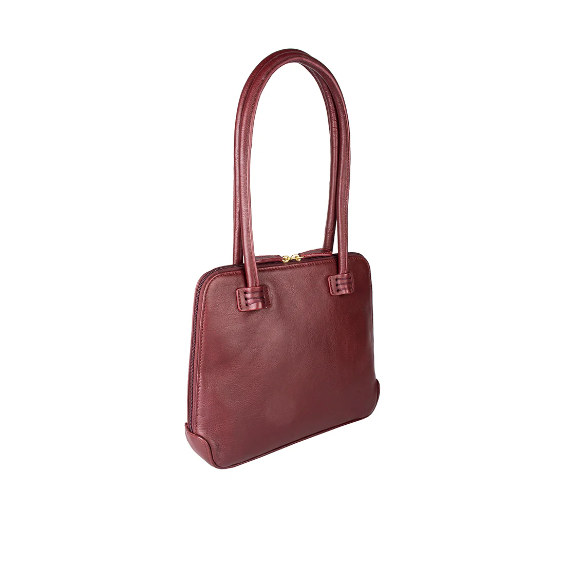 Estelle Small Red Leather Shoulder Bag - Image 2