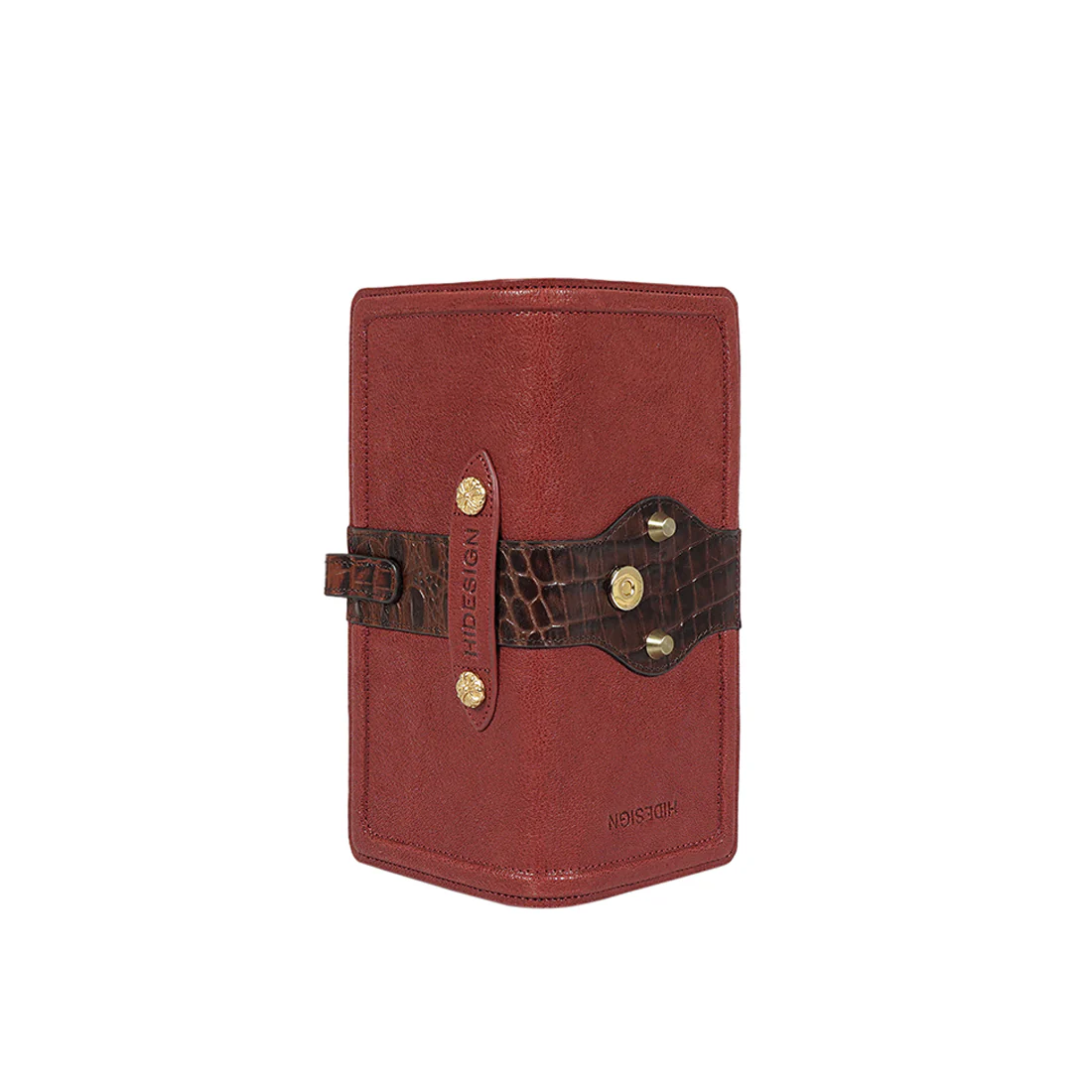 Etta W1 Red Leather Bi-Fold Wallet - Image 5